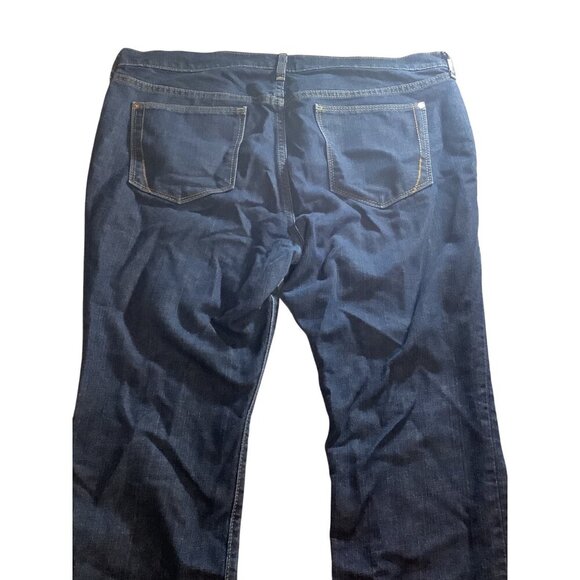 Old Navy The Flirt Womens Denim Jeans Mid Rise Stretch Blue Sz 18 Short Bootcut - Picture 12 of 13